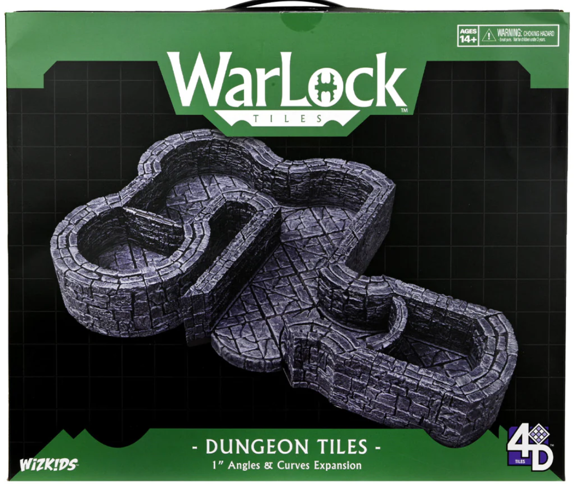 Warlock Tiles 1 Dungeon Angles & Curves Expansion